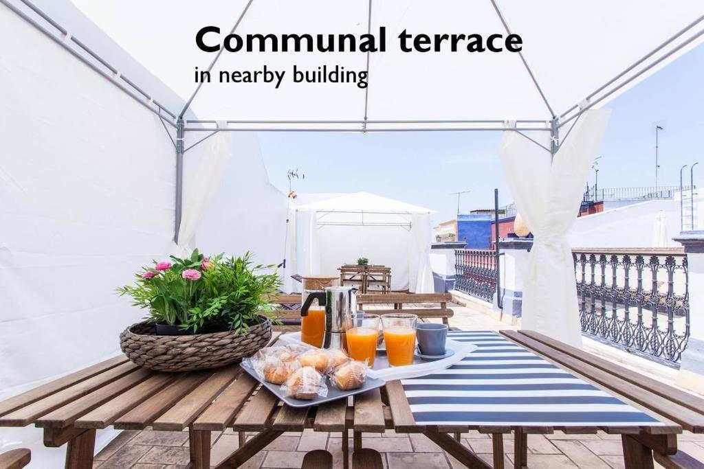 Hostly Rivero 2A Center Loft-Fibre-Communal Terrace-Parking Optional-Cless Seville Exterior photo